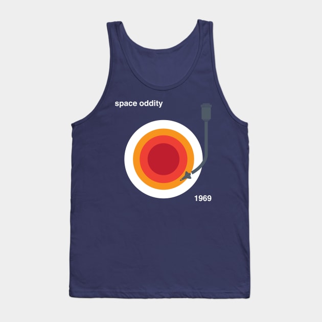 A Space Oddity Tank Top by modernistdesign